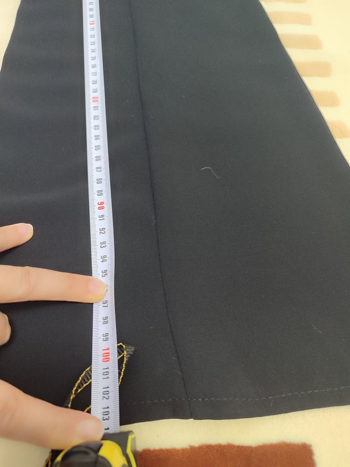 siyah kumaş pantolon - Görsel 3