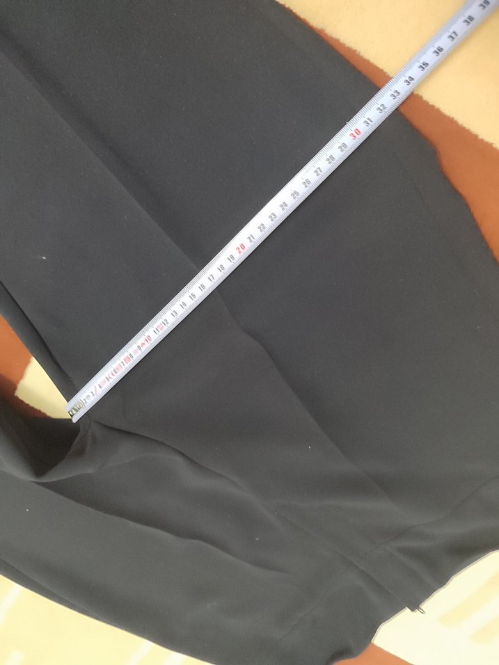 siyah kumaş pantolon - Görsel 5