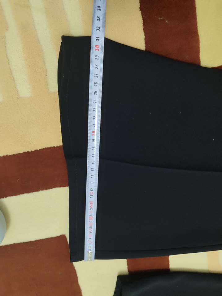 siyah kumaş pantolon - Görsel 4