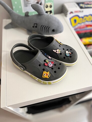 29 Beden gri Renk Crocs terlik