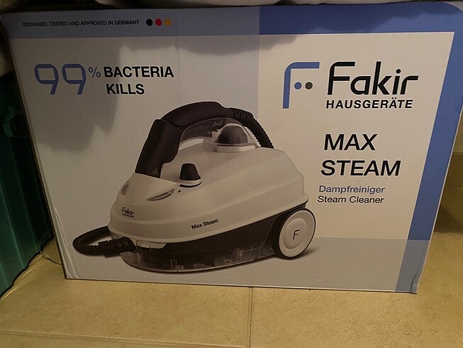  Beden Fakir max steam buharlı temizleyici