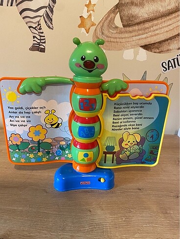 Fisher price eğitici kitap