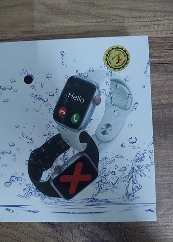 Beyaz Akıllı Saat Su Geçirmez Özellikli