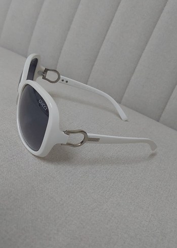 Diğer Minimalist Beyaz Gucci Kadın Güneş Gözlüğü