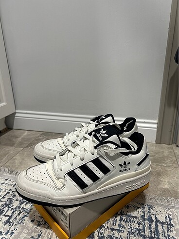 Adidas forum low unisex beyaz ayakkabı