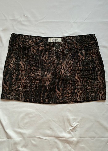 Urban Outfitters leopar mini etek