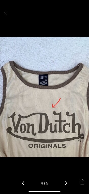 Urban Outfitters von dutch y2k faircore