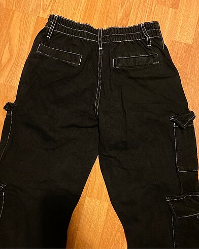 Bershka bershka kargo pantolon siyah