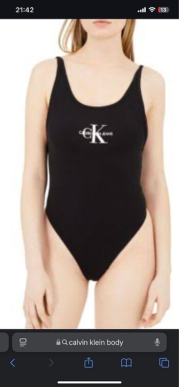 m Beden Calvin klein bady bir kes yıkandı