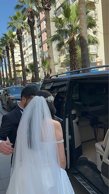 kiralık gelinlik duvak - Görsel 2