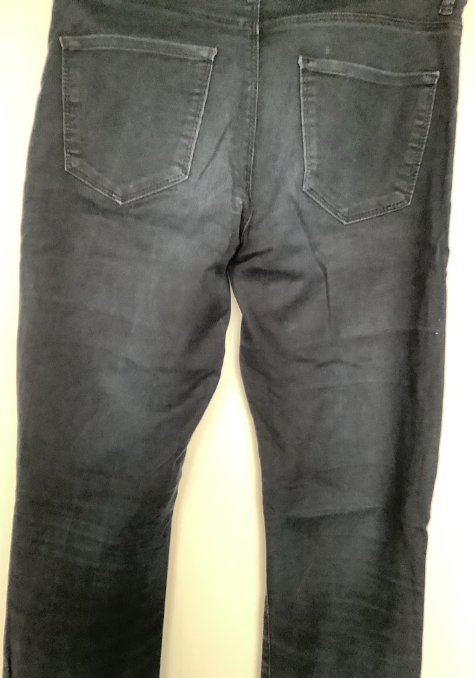 Kadın Lacivert Midi Denim Jean - Görsel 4