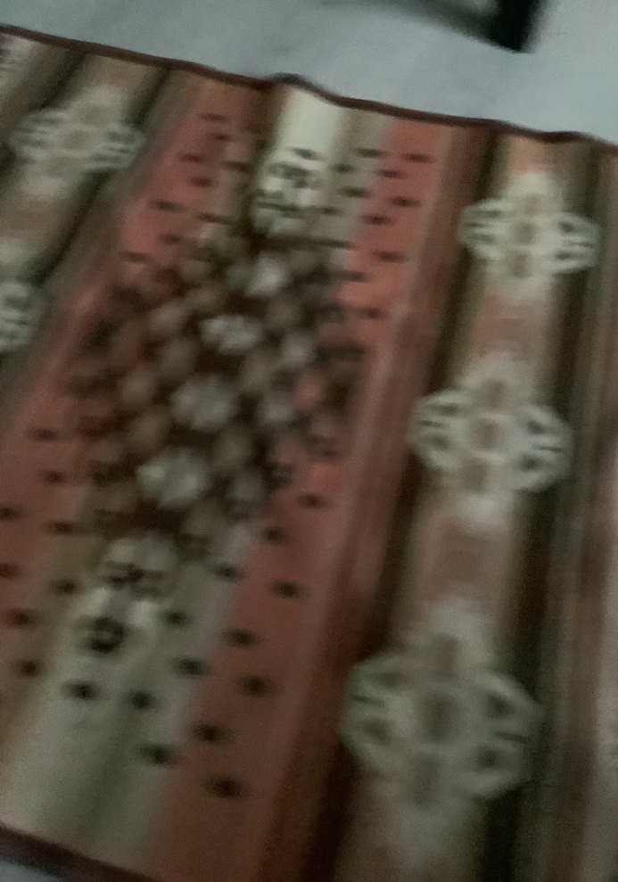 Kahverengi Desenli Geleneksel Halı - Görsel 2