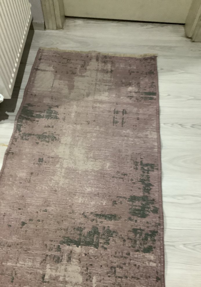 Gri Batik Desenli Bohem Halı - Görsel 3