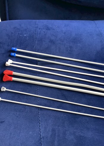 Farklı Renklerde Örgü Şişleri Seti - Görsel 3