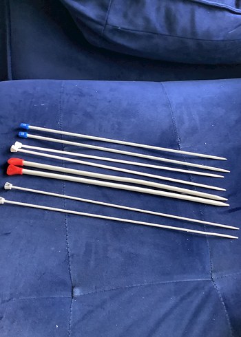 Farklı Renklerde Örgü Şişleri Seti - Görsel 4