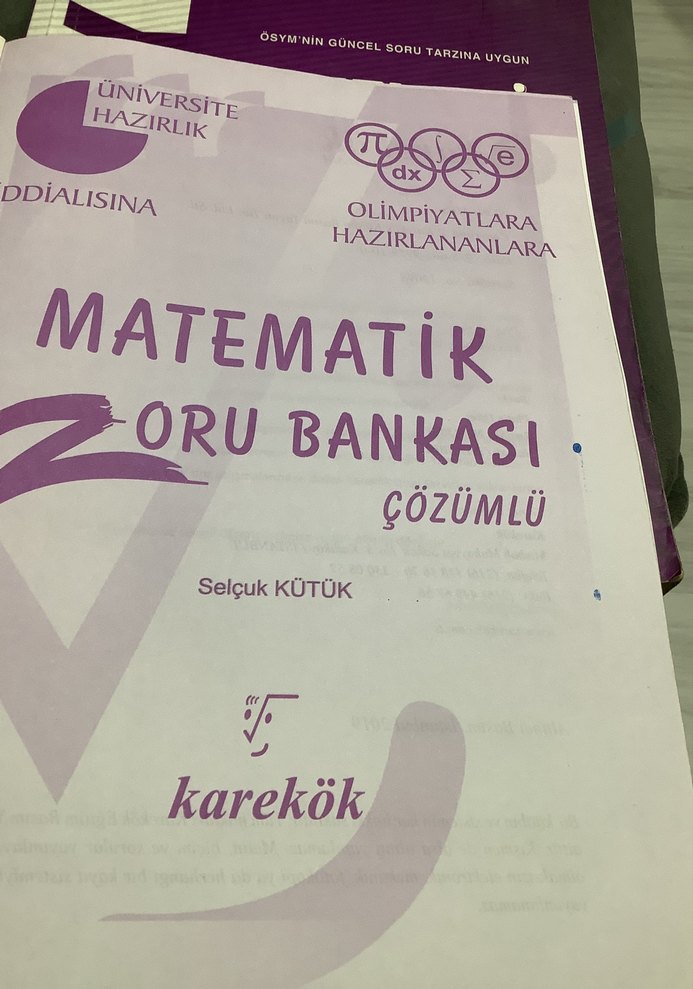 Matematik Zoru Bankası Çözümlü Kitap - Görsel 4