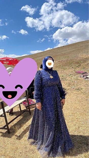 Diğer Simli prenses tesettür elbise