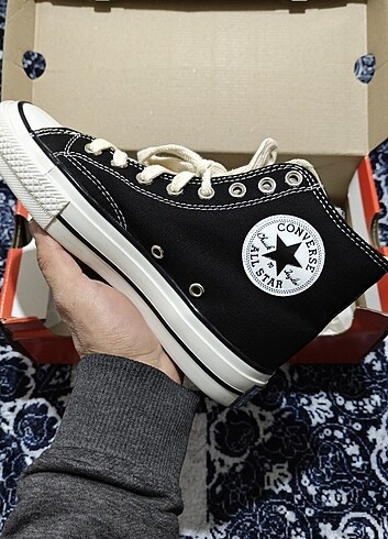 38 Beden siyah Renk Converse Chuck Taylor