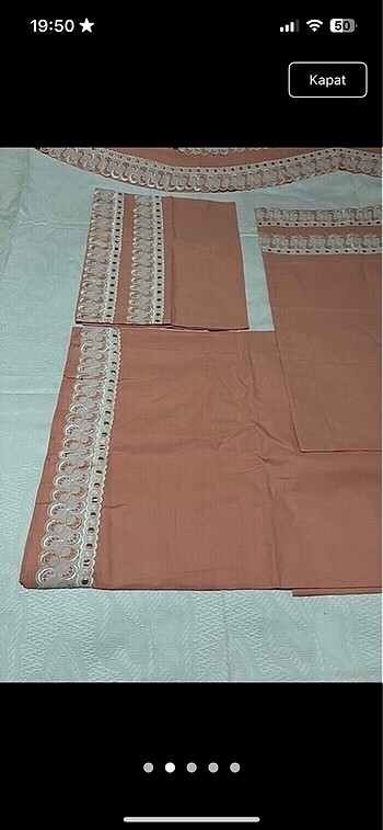 Beden turuncu Renk Pike takımı çift kişilik