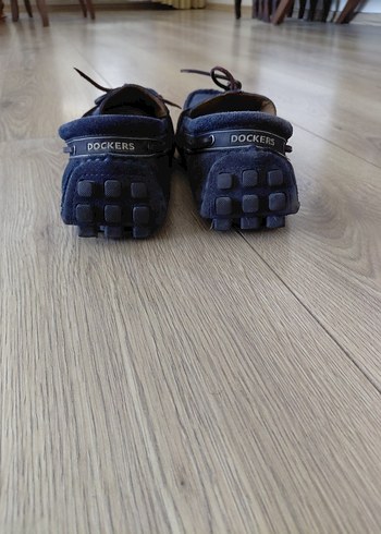 41 Beden Koyu Mavi Süet Erkek Tokalı Loafer