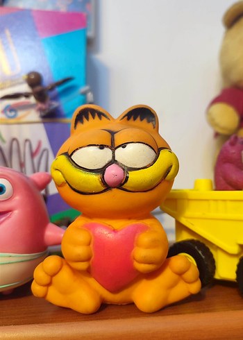 Garfield Kalpli Plastik Figürü 90lar