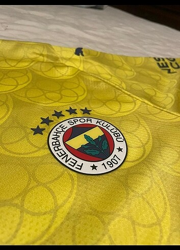 s Beden sarı Renk Fenerbahçe Puma 23/24 Sarı Orijinal Forma