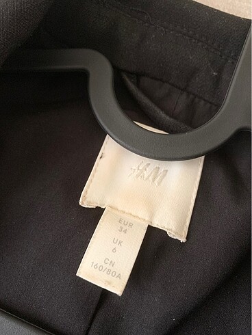 xs Beden siyah Renk H&M Siyah Blazer Ceket
