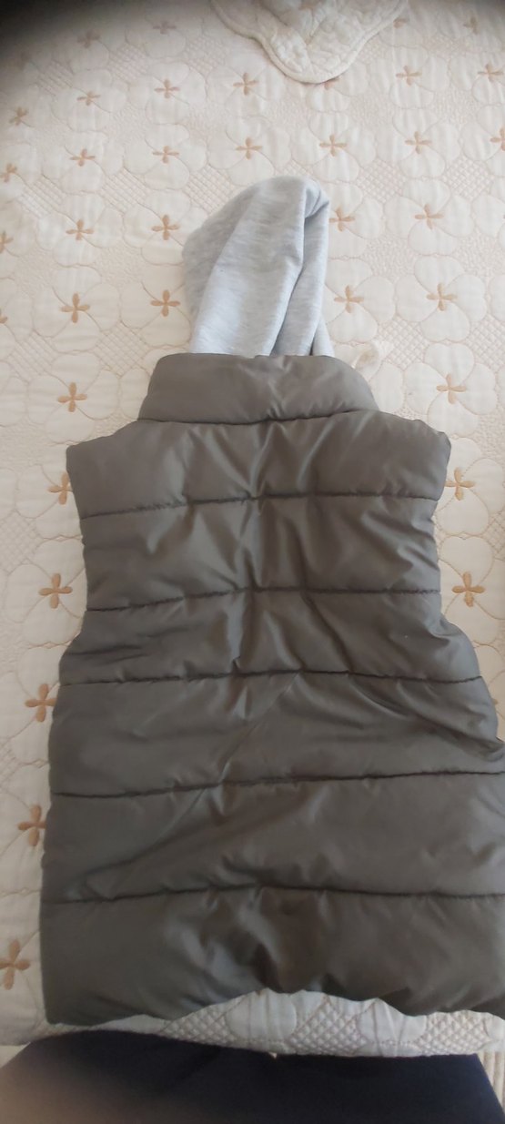 Haki Yeşil Erkek Çocuk Yelek - Görsel 2