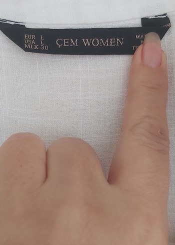 Beyaz  Gömlek - Görsel 3