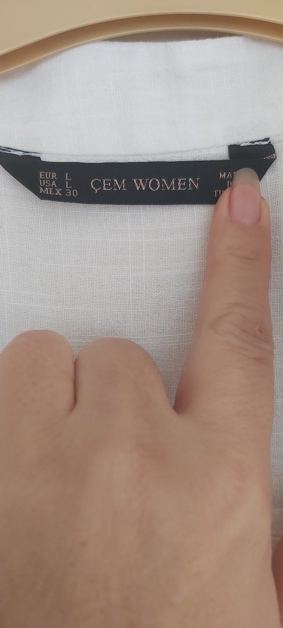 Beyaz  Gömlek - Görsel 3