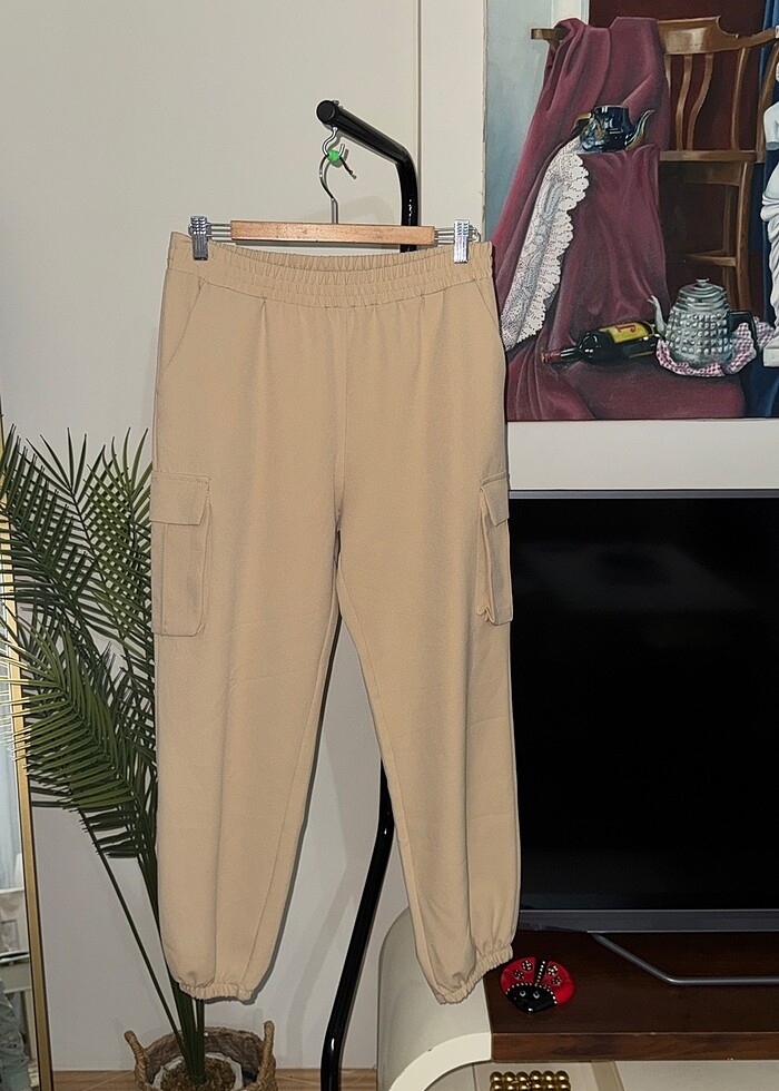 Cepli Lastikli Jogger Pantolon - Görsel 2