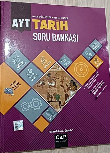 ÇAP YAYINLARI AYT TARİH 