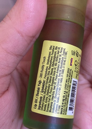 Diğer Beaulis Drip It Jojoba Yağlı Ruj - Koyu Haki