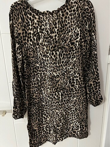 Leopar desenli tunik - Görsel 2