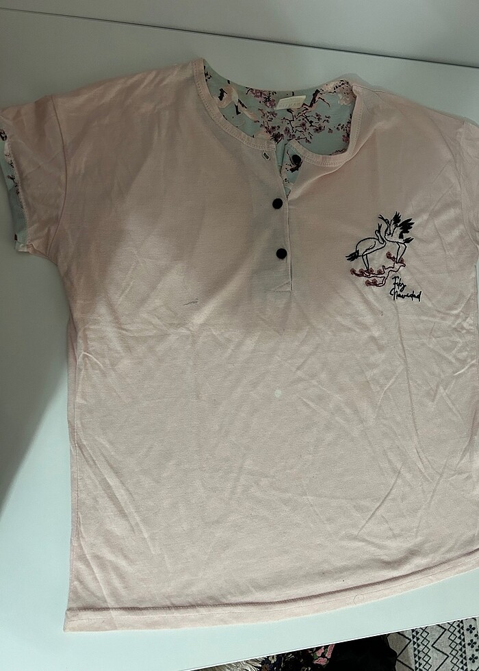 Şortlu pijama - Görsel 3