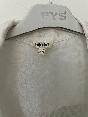 Beyaz saten gömlek - Görsel 6