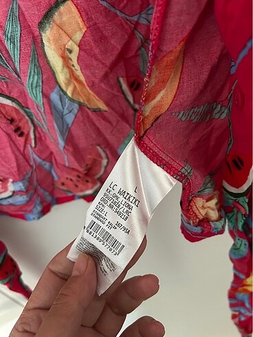 Yazlık renkli önden bağlamalı gömlek - Görsel 6