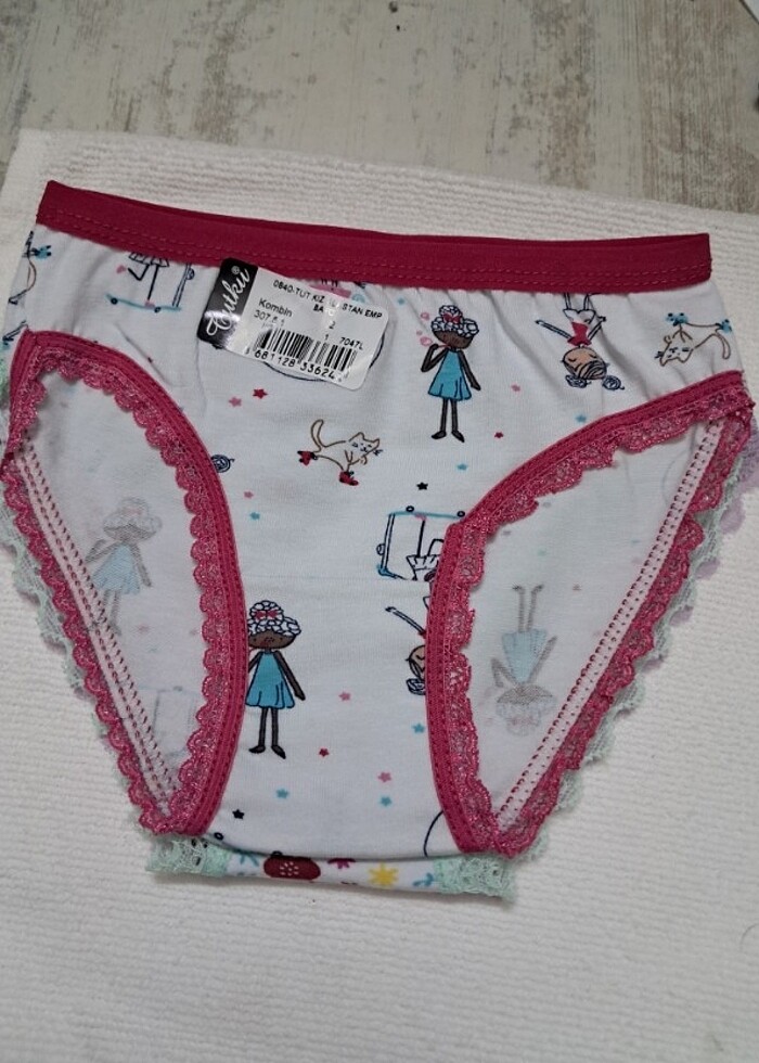 Tutku kız cocuk ic camasiri - Görsel 2