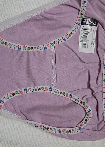 Kız cocuk ic camasiri 6 adet - Görsel 4