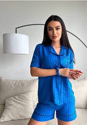 s Beden mavi Renk Pijama takımı