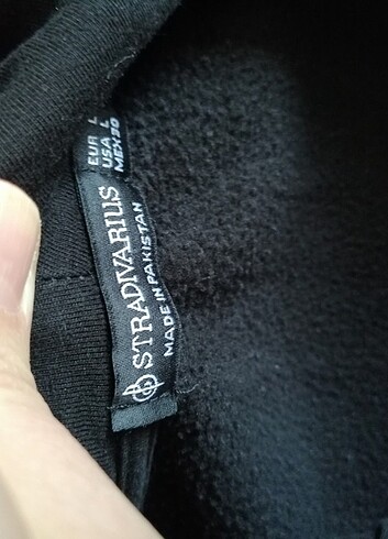 Stradivarius Stradivarius Siyah Sweatshirt Hoodie