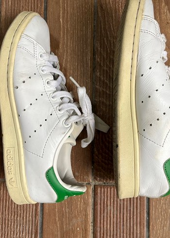 Beyaz Bağcıklı Kadın Spor Ayakkabısı 36,5 ADİDAS - Görsel 6