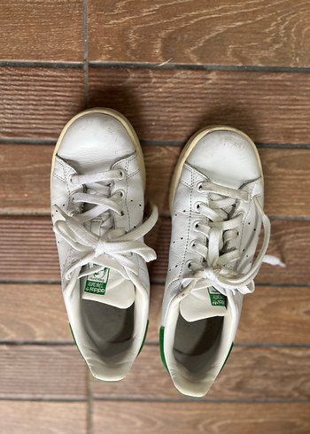 Beyaz Bağcıklı Kadın Spor Ayakkabısı 36,5 ADİDAS - Görsel 9