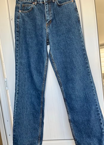Mavi Normal Boy Kadın Denim Jean 36 beden - Görsel 4