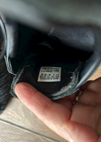 Bağcıklı Siyah Kadın Sneakers, Tie-Dye Detaylı ADİDAS 36,5No - Görsel 3