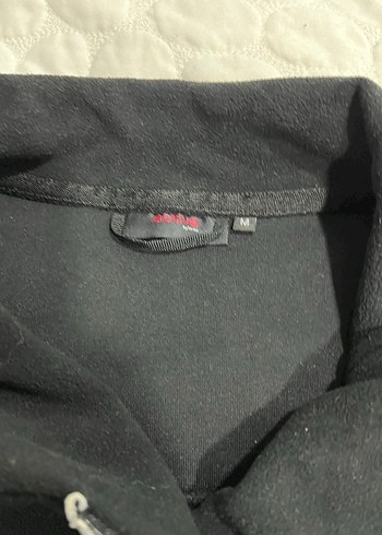 Tchibo ,Siyah Fermuarlı Kadın Biker Ceket, polar yeni - Görsel 4