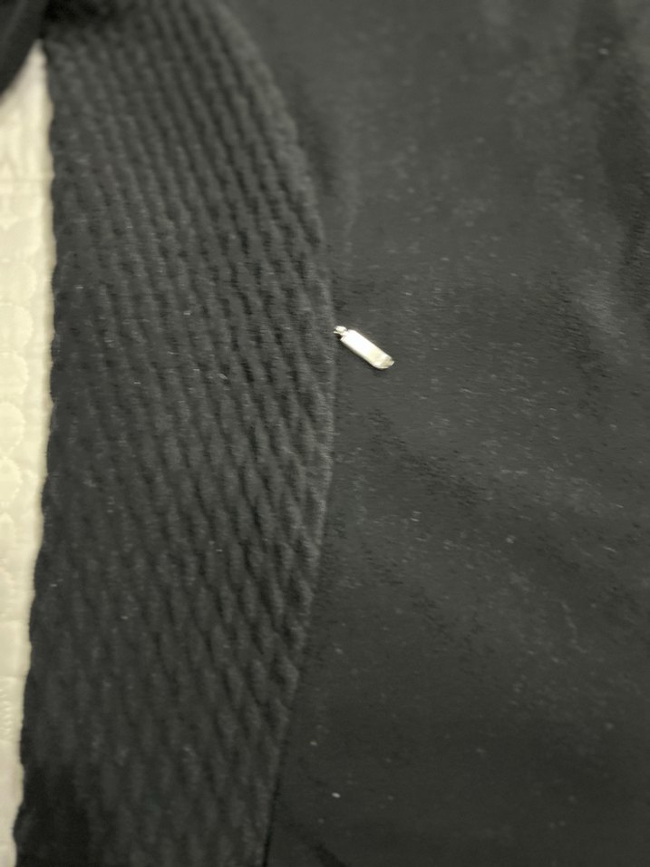 Tchibo ,Siyah Fermuarlı Kadın Biker Ceket, polar yeni - Görsel 5