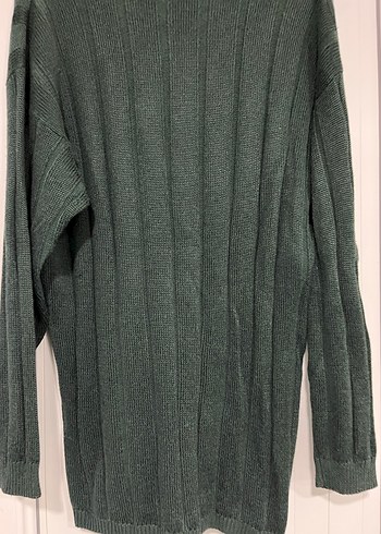 Bohem Midi Örgü Kadın Hırka floşlu saç örgülü yeni - Görsel 2