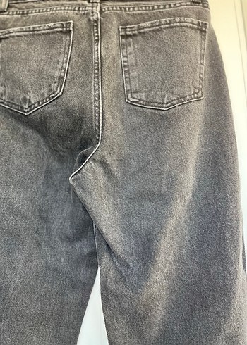 Trendyol siyah Kadın Midi Boy Denim Jean 38 - Görsel 7