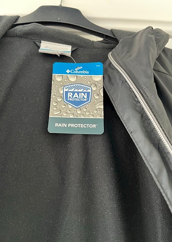 Columbia bayan Kapüşonlu Rüzgarlık,içi polar yağmurluk mont XL - Görsel 10